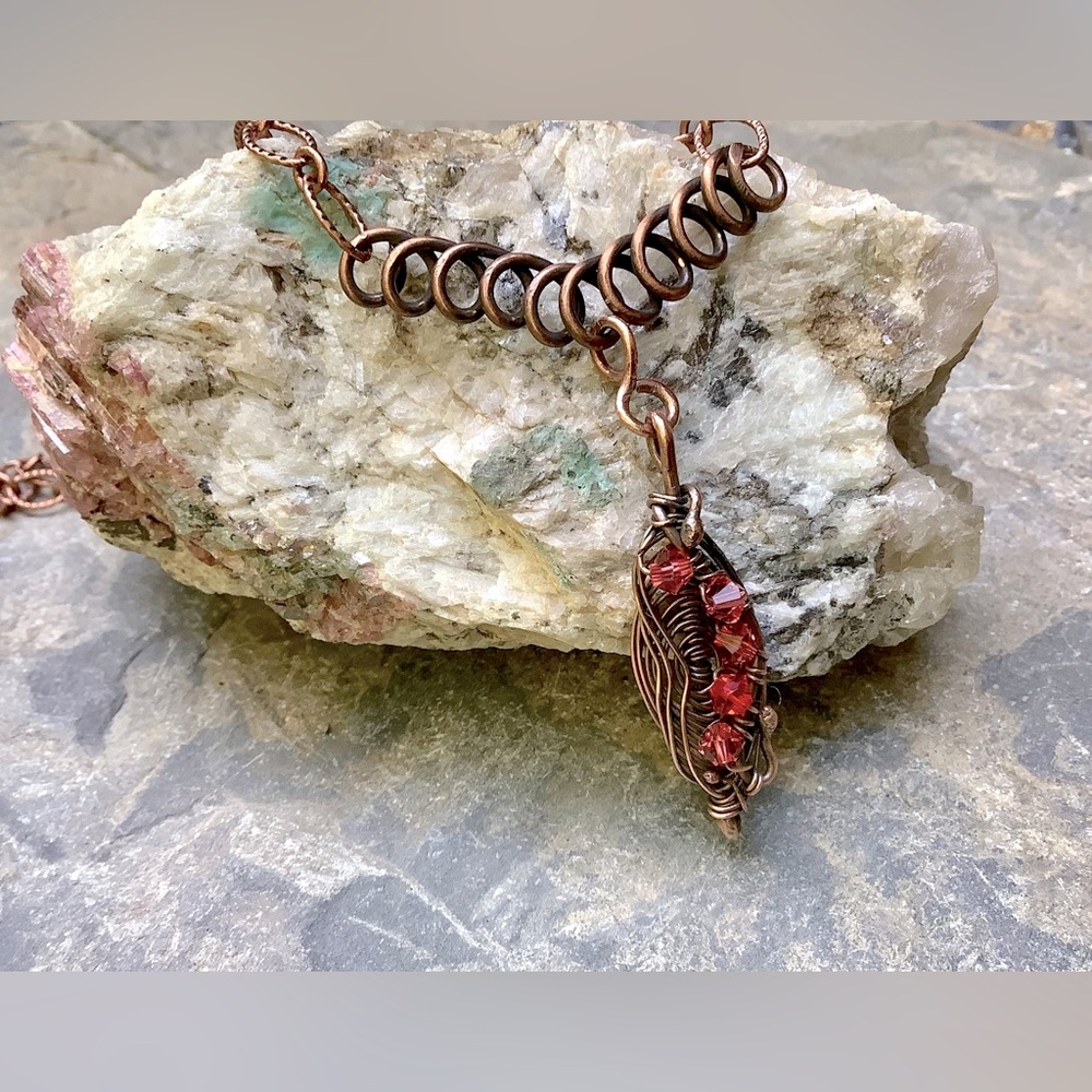 Artisan Dainty Wire Work Handcrafted Necklace